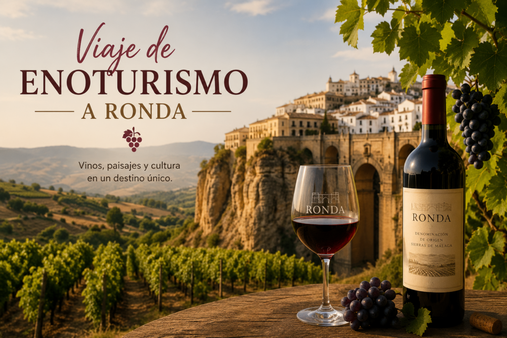 Viaje de Enoturismo a Ronda. 1 plazo Habitación doble por persona
