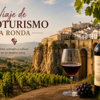 Viaje de Enoturismo a Ronda. 1 plazo Habitación doble por persona. Reserva abonada