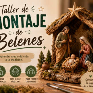 Taller de Montaje de Belenes. Grupo de tarde
